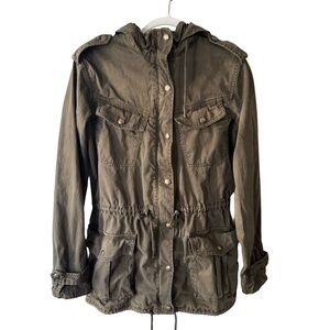 Talula Khaki Olive Green Utility Jacket Size XXS Lightweight Casual Streetwear
